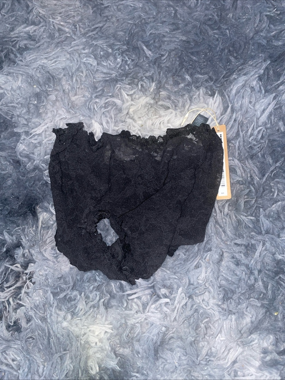 Skims Stretch Lace Boyshorts in small